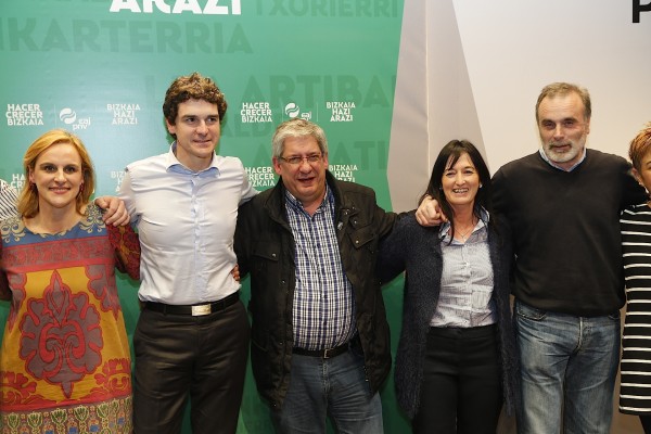Presentación de candidatos de Arratia