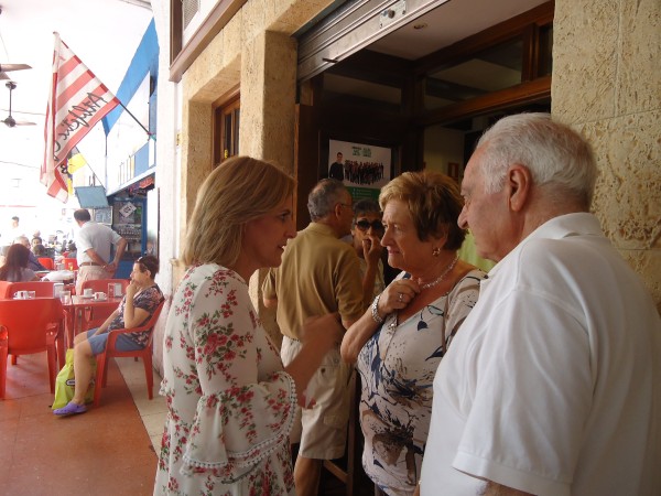Acto político en Benidorm. Itxaso Atutxa