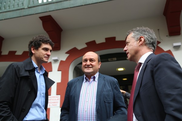Barakaldoko Mitina - Amaia del Campo, Unai Rementeria, Iñigo Urkullu, Andoni Ortuzar