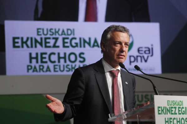 Mitin Barakaldo - Amaia del Campo, Unai Rementeria, Iñigo Urkullu, Andoni Ortuzar