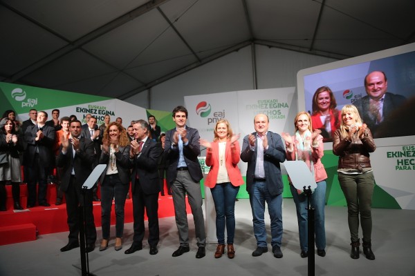 Barakaldoko Mitina - Amaia del Campo, Unai Rementeria, Iñigo Urkullu, Andoni Ortuzar