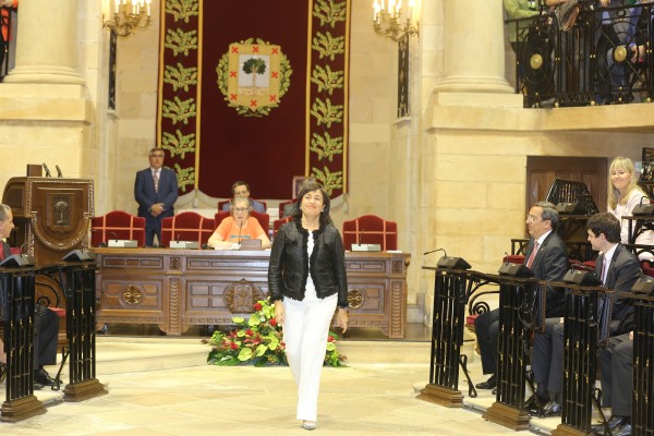Las Juntas Generales de Bizkaia han quedado constituidas esta mañana en el pleno celebrado en la cas