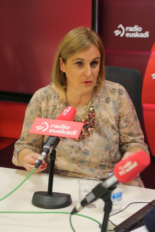 Itxaso Atutxa en el programa Boulevard de Radio Euskadi