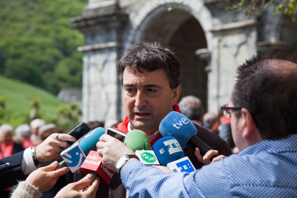 Aitor Esteban en Orduña