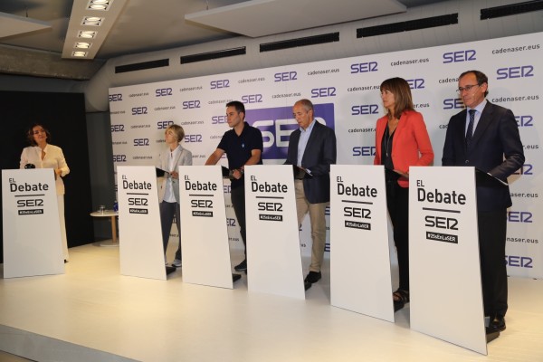 Josu Erkoreka. Cadena SER eztabaida