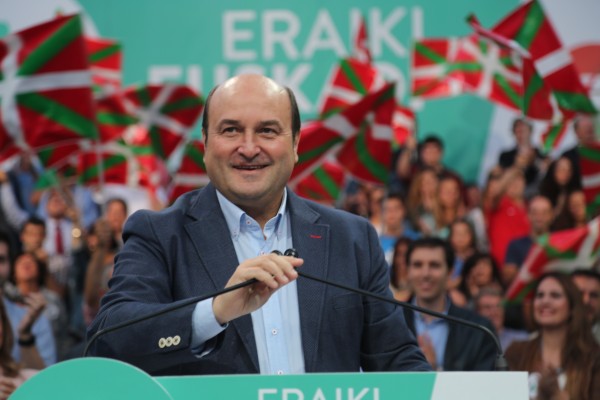 Urkullu, Ortuzar, Atutxa. Mitin. Barakaldo