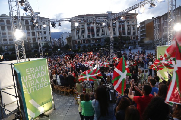 Urkullu, Ortuzar, Atutxa. Mitina. Barakaldo