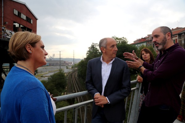 Urkullu lehendakar i- J Erkoreka, J Bergara. Lana Sestao
