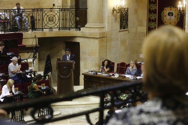 Pleno de Política General de Bizkaia (28-09-2016)