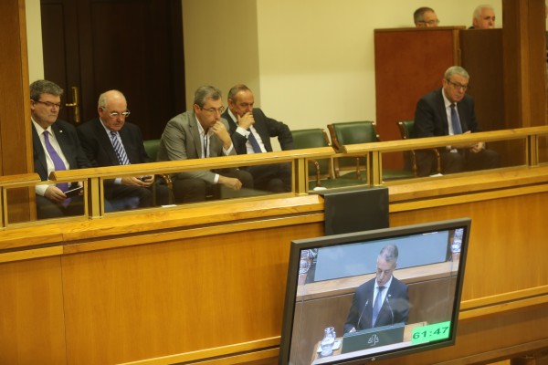Pleno investidura XI legislatura - Iñigo Urkullu