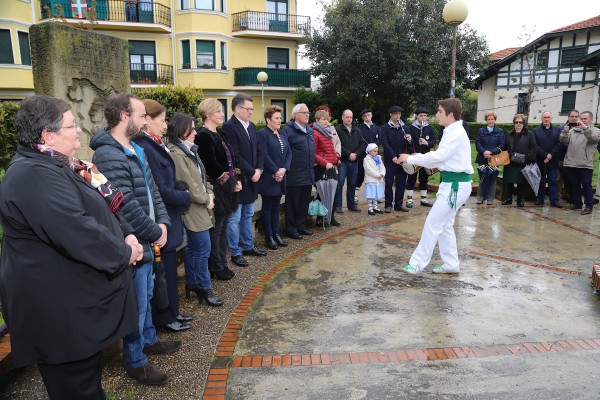 Homenaje al Lehendakari Agirre