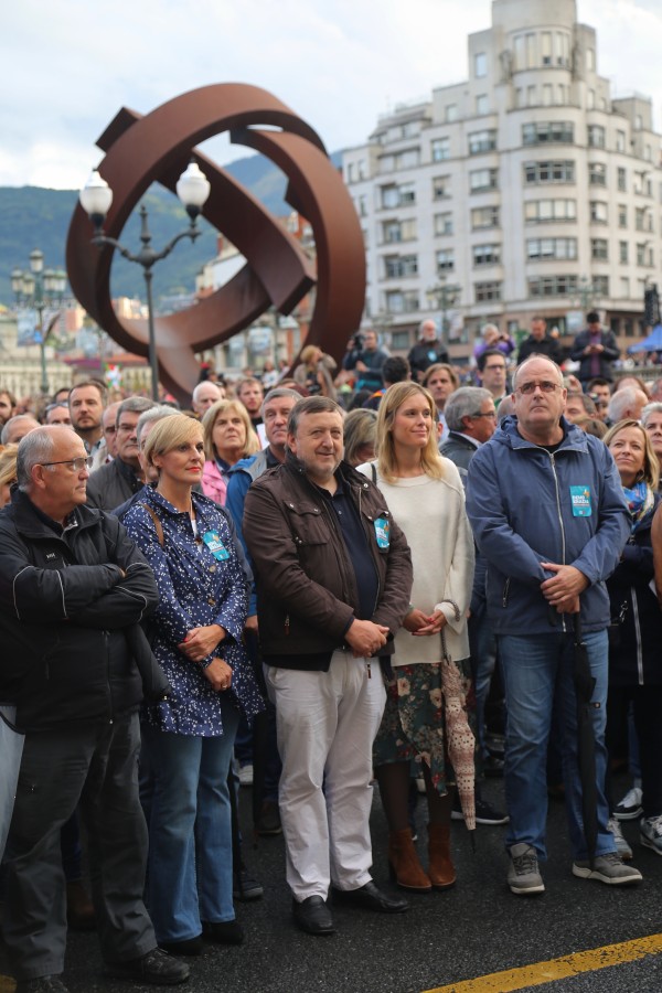 EAJ-PNV en la manifestación de Gure Esku Dago en apoyo al referéndum en Catalunya