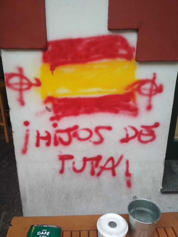 21.09.2018 Pintadas en el batzoki de Barakaldo