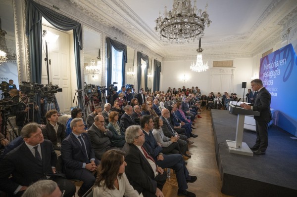  EAJ PNV 2018ko Memoriaren eguneko ekitaldietan