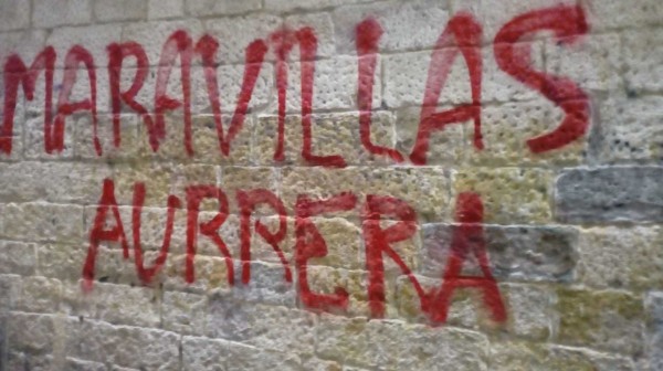 18.01.2019 Pintadas en el batzoki Bilbo Zaharra