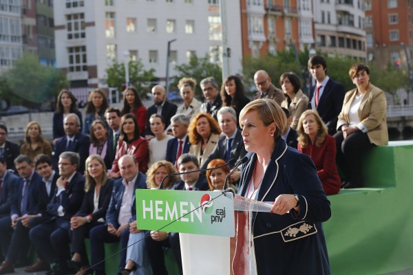 Itxaso Atutxa, Juan Mari Aburto - Bilboko udal-hautagaitzaren aurkezpena 2019