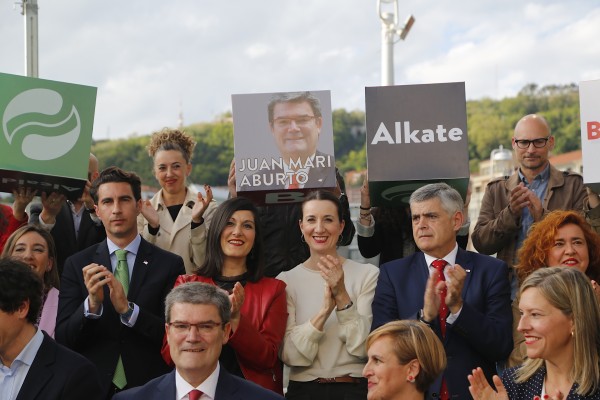 Itxaso Atutxa, Juan Mari Aburto - Bilboko udal-hautagaitzaren aurkezpena 2019