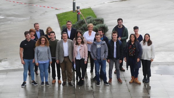 10N Acto sectorial. Becas universitarias. Aitor Esteban