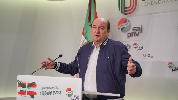 Andoni Ortuzar - Presentación Aberri Eguna 2020