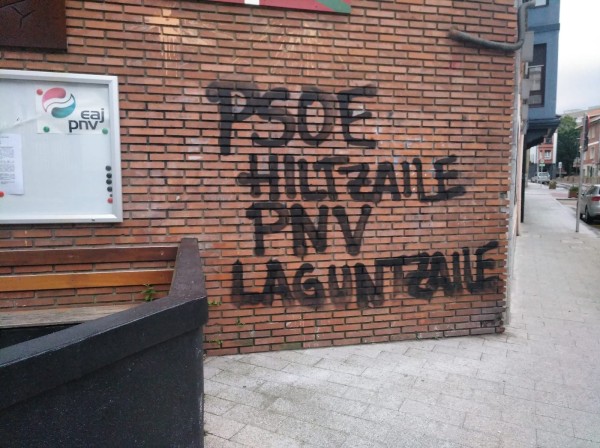 Pintadas en Batzokis 