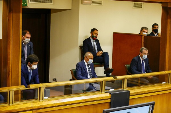 Eusko Jaurlaritzako lehendakaria hautatzeko osoko bilkura - 2020