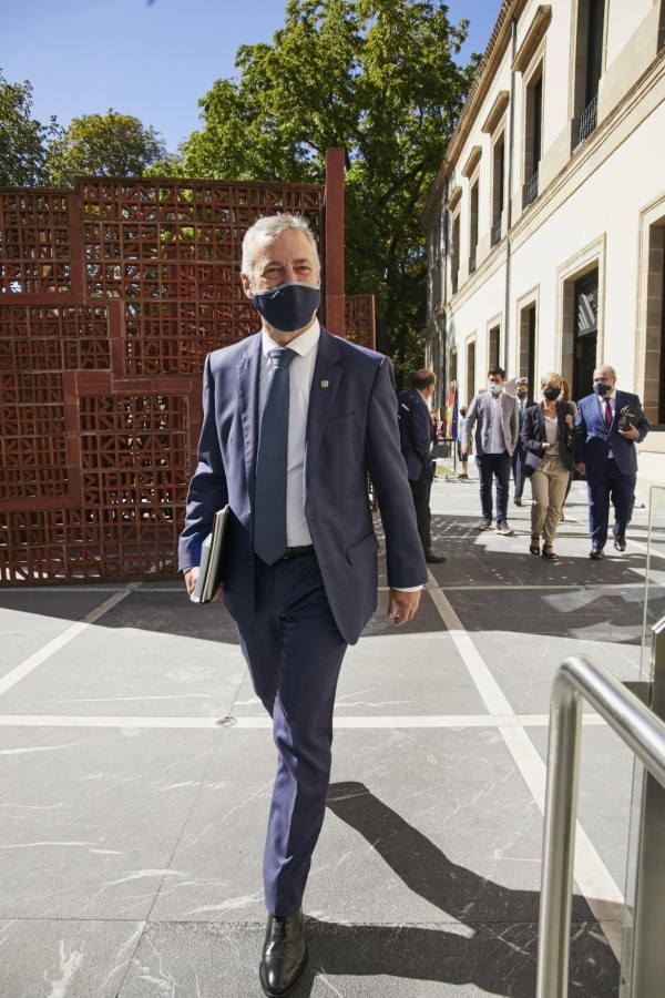 Pleno designación del lehendakari del Gobierno Vasco - 2020