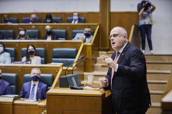Pleno designación del lehendakari del Gobierno Vasco - 2020