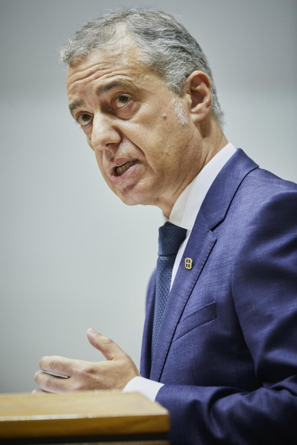 Pleno designación del lehendakari del Gobierno Vasco - 2020