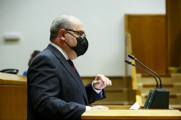 Pleno Ordinario en el Parlamento Vasco (05-11-2020)