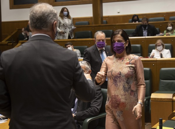 Pleno Ordinario en el Parlamento Vasco (3-03-2022)