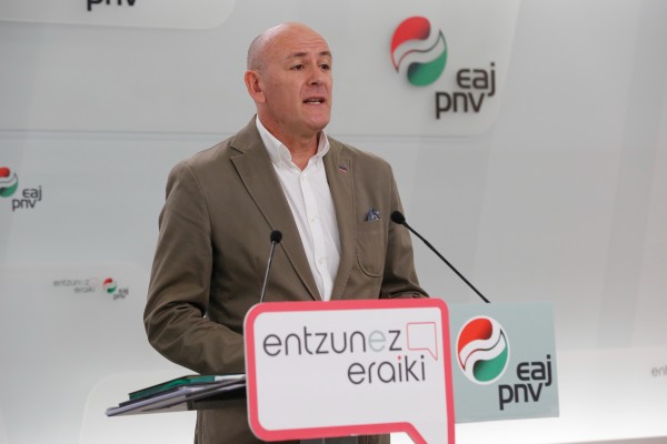 Aitor Esteban eta Joseba Agirretxea - Prentsaurrekoa. Ikus-entzunezko Legea