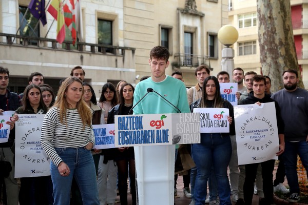 Declaración de Euzko Gaztedi-EGI ante las últimas sentencias sobre el euskera