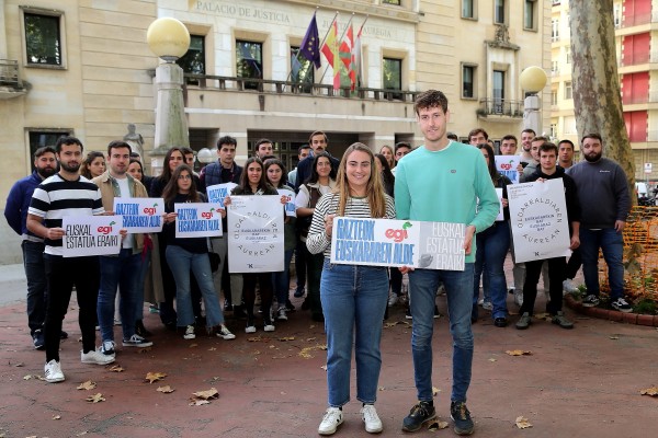 Euzko Gaztedi-EGIren adierazpena euskarari buruzko azken epaien aurrean