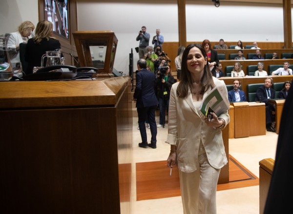 Sesión constitutiva de la XIII legislatura del Parlamento Vasco