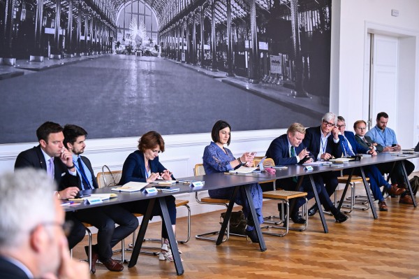 Oihane Agirregoitia en la Cumbre de Líderes de Renew Europe en Bruselas