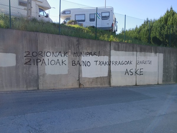 Pintadas en Berango