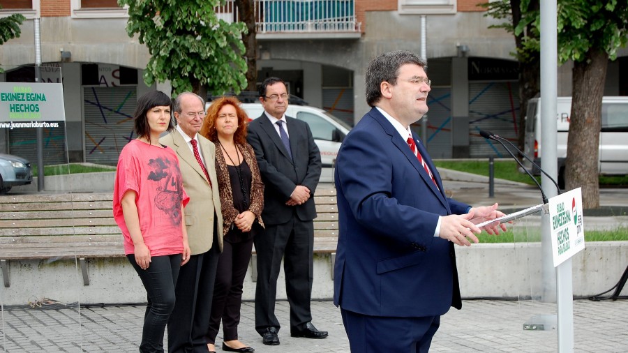 Aburto apuesta por un Bilbao 10 sobre 10, donde las personas son las verdaderas protagonistas