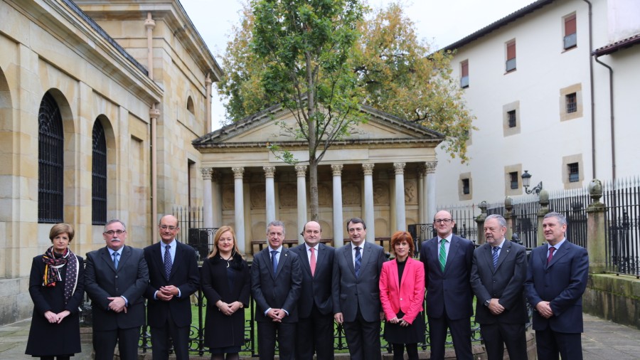 Acto Defensa Concierto Económico en Gernika