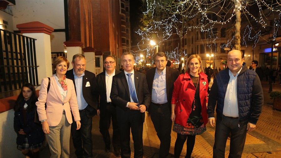 Mitin Barakaldo - Aitor Esteban, Iñigo Urkullu, Andoni Ortuzar