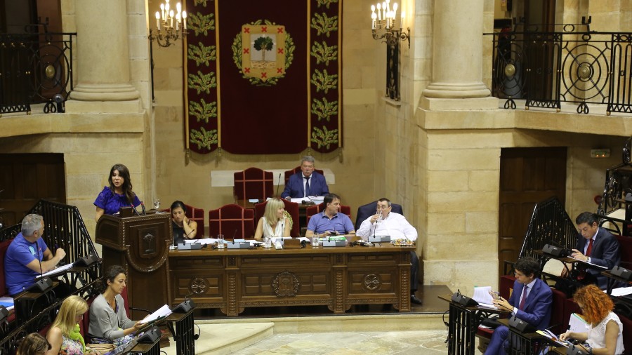 Bizkaiko Batzar Nagusiko batzarra (20.07.2016)