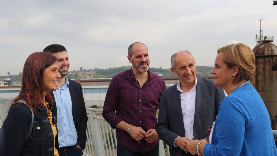 Urkullu lehendakar i- J Erkoreka, J Bergara. Lana Sestao