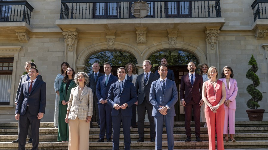 Gobierno Vasco - Toma de posesión XIII Legislatura 
