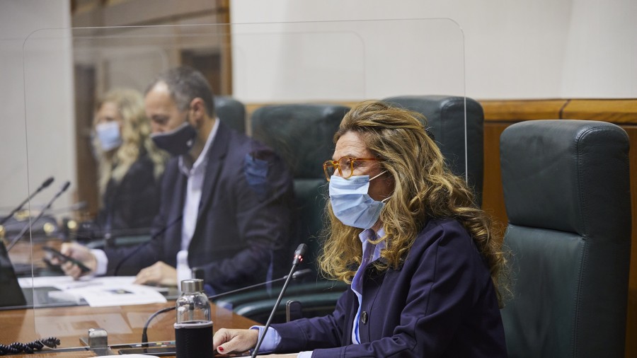 Gotzone Sagardui osasuneko sailburuak, XII. Legegintzaldian, desberdintasunik gabeko osasunaren alde egingo du, hurbileko eta pertsona guztien zerbitzura dagoen osasunaren alde