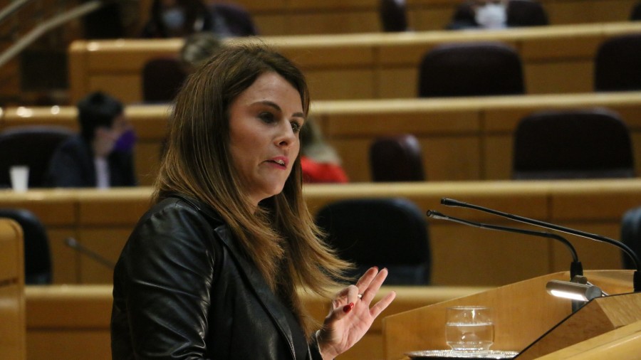 Espainiako Estatuak euskal selekzioen aitortza erraz dezala eskatu du Almudena Otaolak