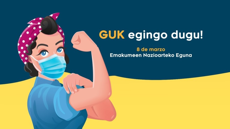 Declaración del EBB con motivo del 8M, Día Internacional de las Mujeres.
