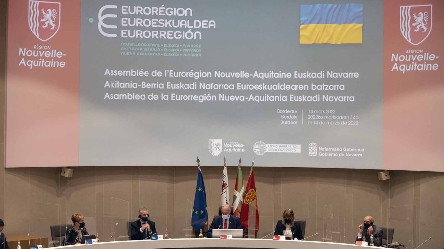 El Lehendakari Urkullu destaca la “capacidad de respuesta y la adaptación” de la Eurorregión durante la pandemia