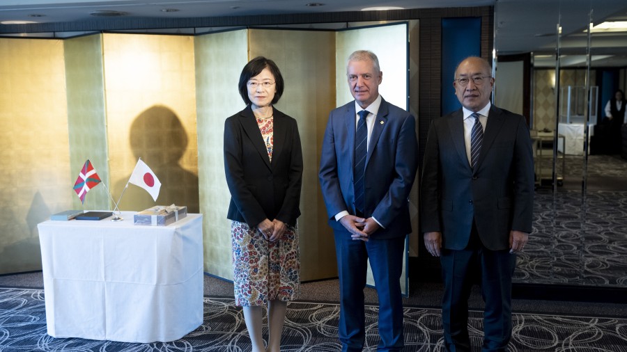 El Lehendakari Urkullu ha presentado en Tokyo las políticas públicas impulsadas por el Gobierno Vasco en respuesta al reto demográfico