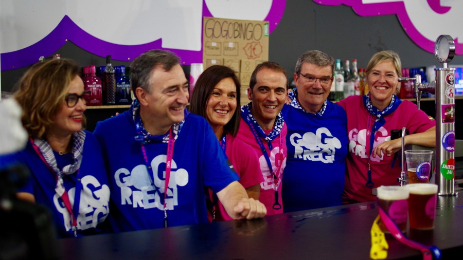 EAJ-PNV se suma al Día Solidario que Gogorregi Konpartsa organiza en Aste Nagusia