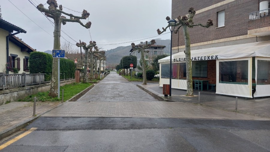 EAJ-PNV de Etxebarria destaca el avance de la segunda fase de la peatonalización de Erbera Kalea, que se aprobará en mayo