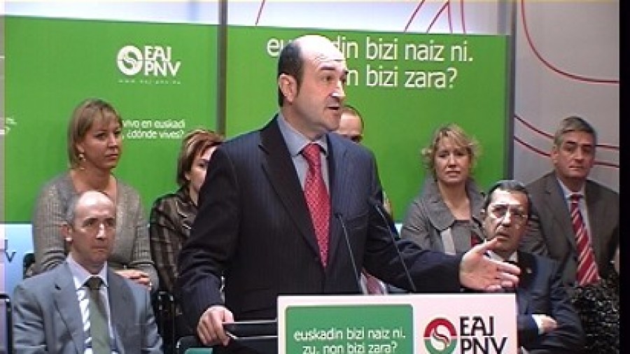 Ortuzar, Bizkaiko hautagaien aurkezpenean